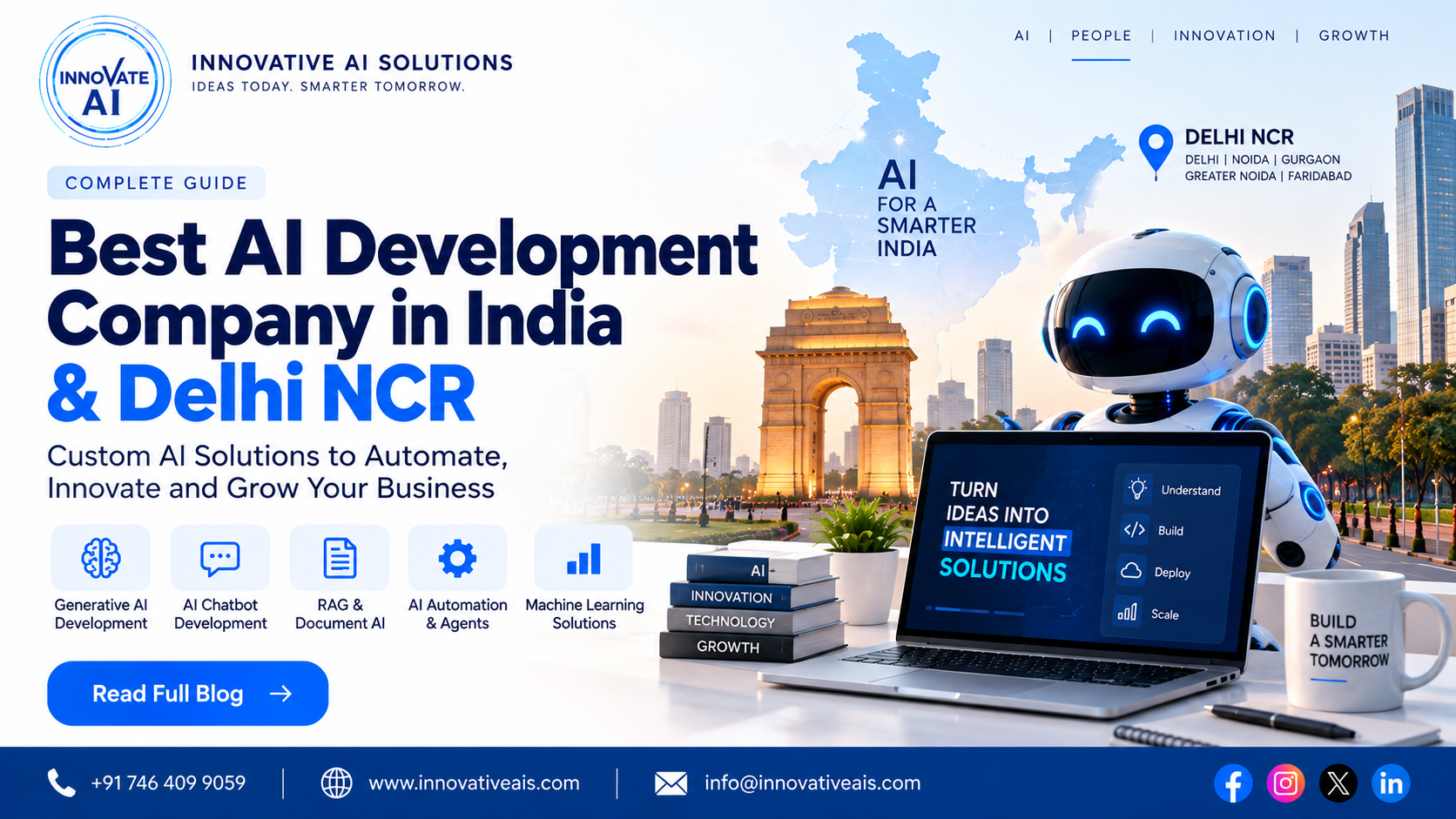How to Choose the Best AI Development Company in Delhi - Innovative AI Solutions Blog