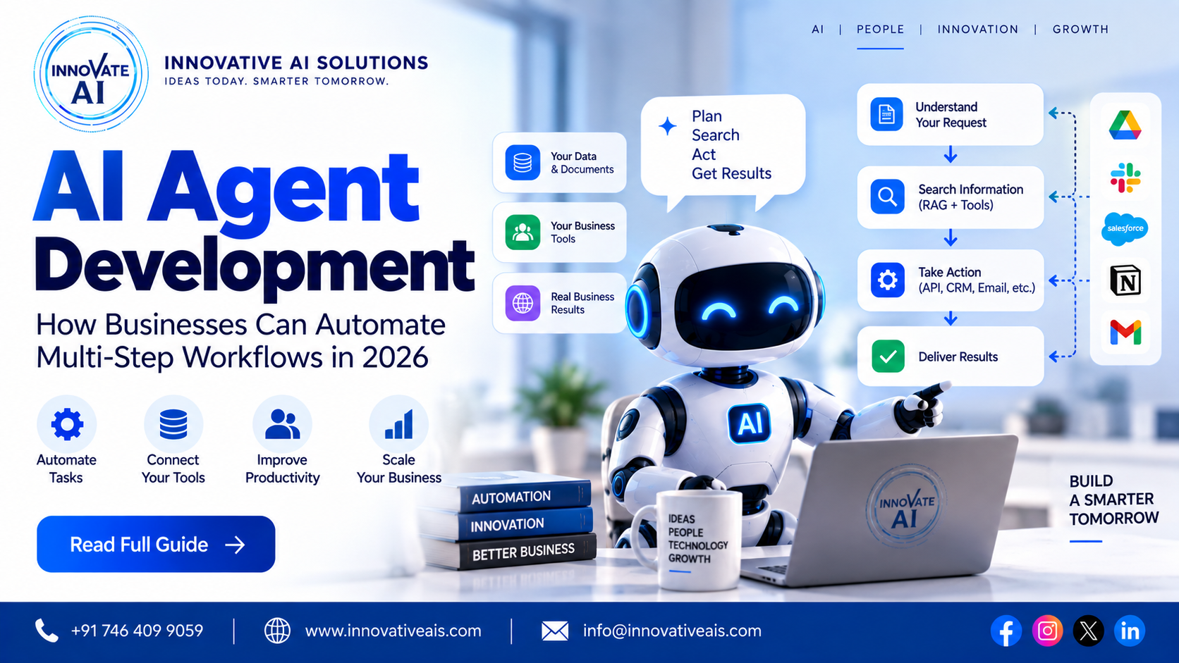 AI Agent Development: How Businesses Can Automate Multi-Step Workflows in 2026 - Innovative AI Solutions Blog