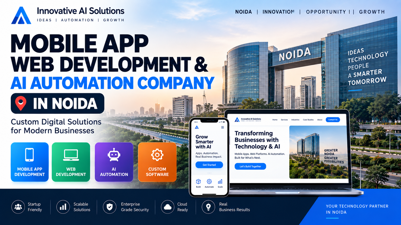 Mobile App Development, Web Development & AI Automation Company in Noida - Innovative AI Solutions Blog