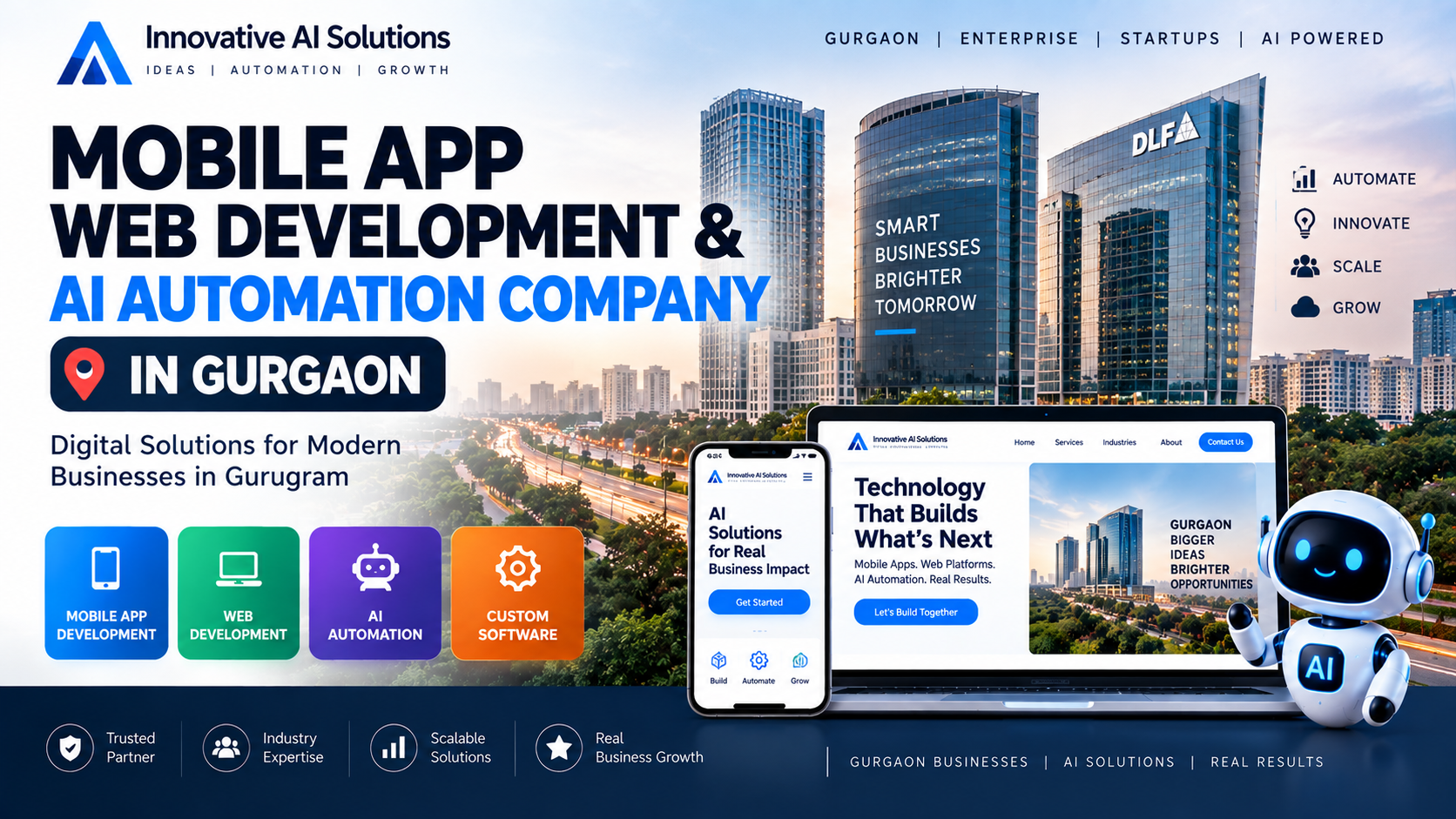 Mobile App Development, Web Development & AI Automation Company in Gurgaon - Innovative AI Solutions Blog