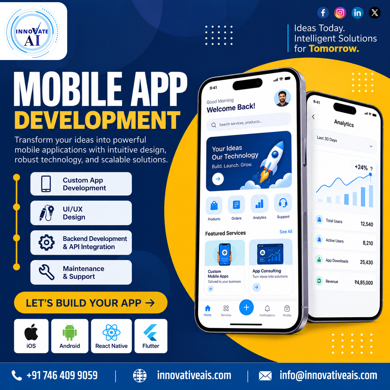 Mobile App Development, Web Development & AI Automation Company in Bangalore - Innovative AI Solutions Blog