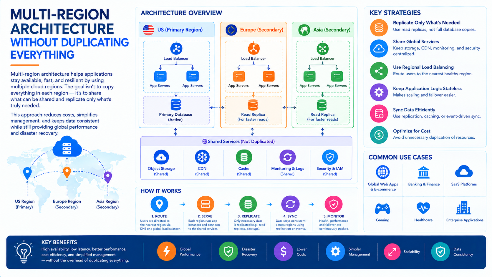 Multi-Region Architecture Without Duplicating Everything - Innovative AI Solutions Blog