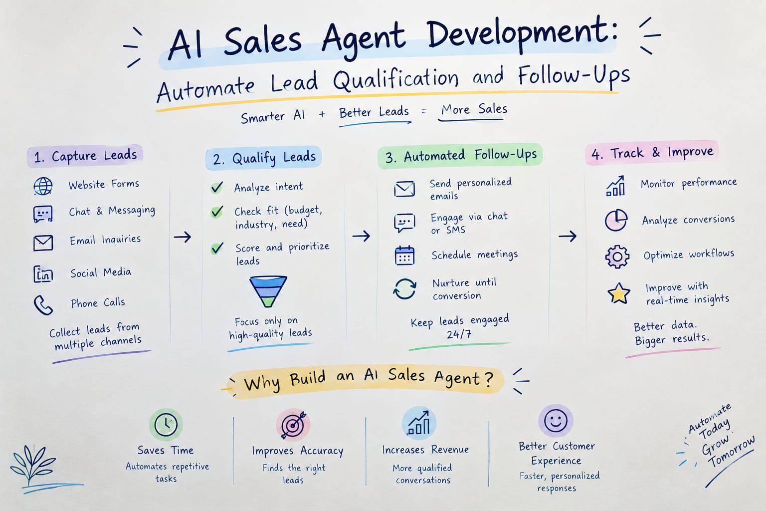 AI Sales Agent Development: Automate Lead Qualification and Follow-Ups - Innovative AI Solutions Blog