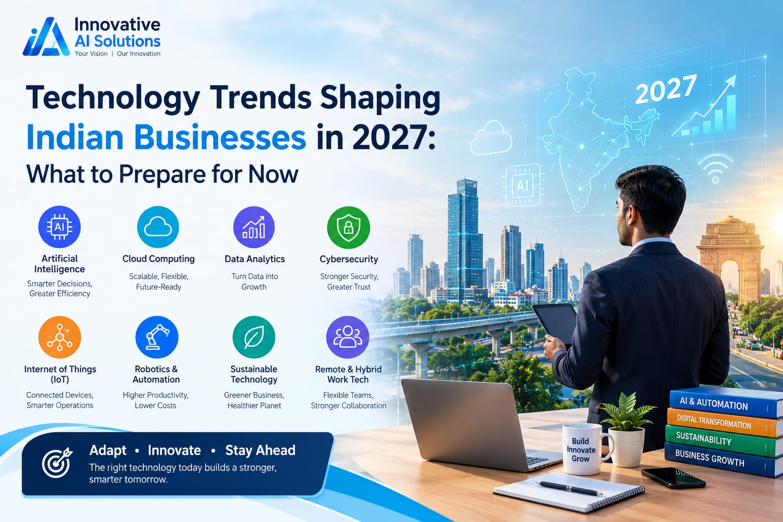 "Technology Trends Shaping Indian Businesses in 2027: What to Prepare for Now" - Innovative AI Solutions Blog