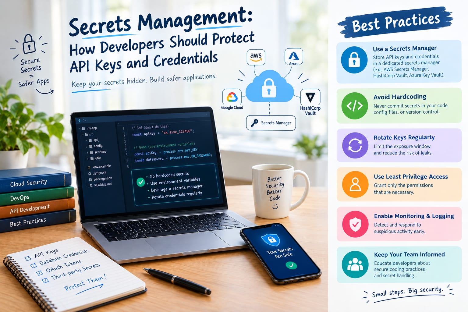 Secrets Management: How Developers Should Protect API Keys and Credentials - Innovative AI Solutions Blog