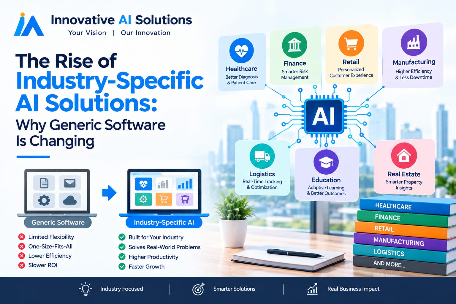 "The Rise of Industry-Specific AI Solutions: Why Generic Software Is Changing" - Innovative AI Solutions Blog
