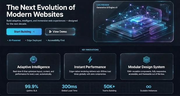 The Next Evolution of Modern Websites - Innovative AI Solutions Blog