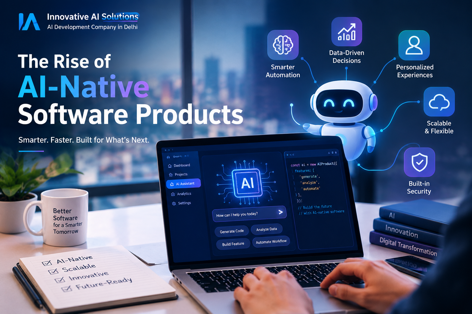 "The Rise of AI-Native Software Products" - Innovative AI Solutions Blog