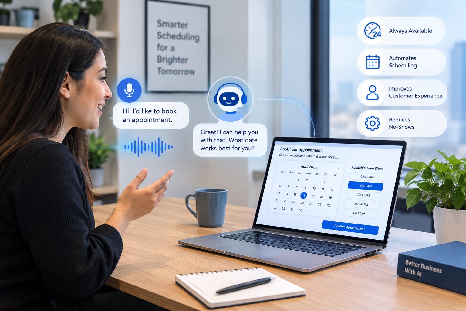 AI Voice Agent for Appointment Booking: Automate Scheduling 24/7 - Innovative AI Solutions Blog