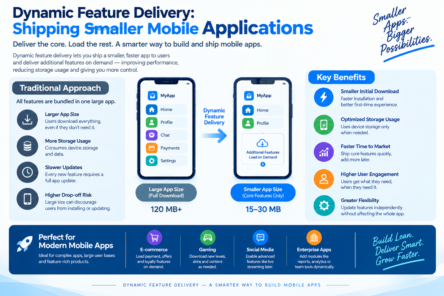 Dynamic Feature Delivery: Shipping Smaller Mobile Applications - Innovative AI Solutions Blog