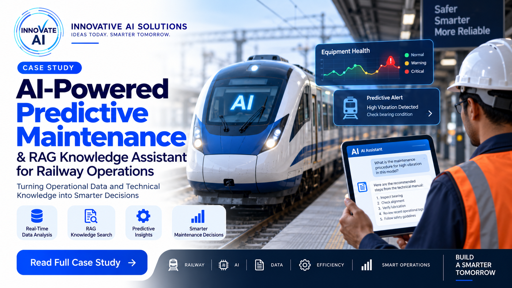 AI-Powered Predictive Maintenance & RAG Chatbot Case Study | Innovative AI Solutions